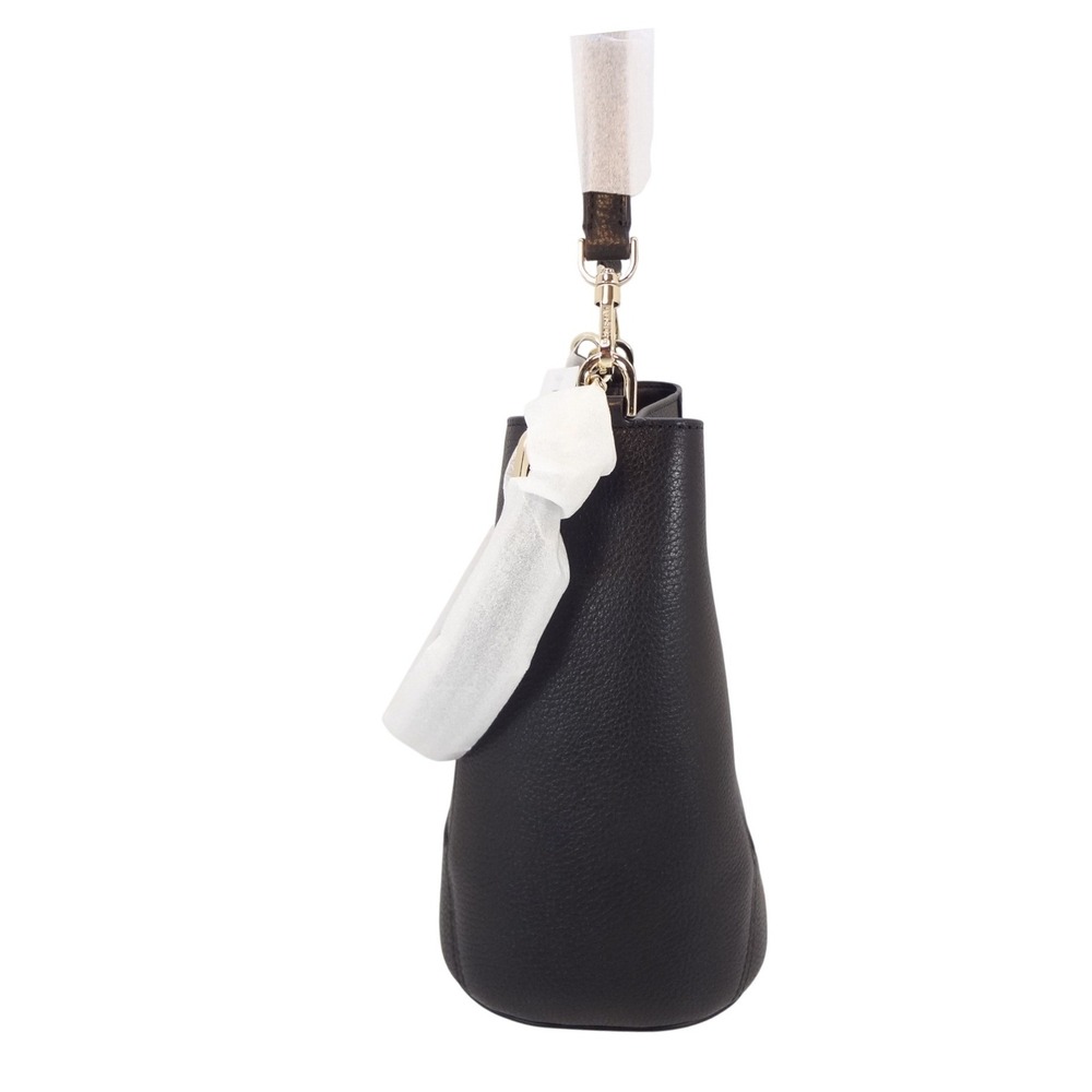 Kate Spade Lena Bucket Bag Medium Black NEW Leather KH433 - Picture 3 of 7
